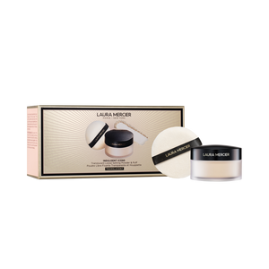 ערכת פודרה ופודריה של לאורה מרסייה Laura Mercier Translucent Loose Setting Powder + Puff
