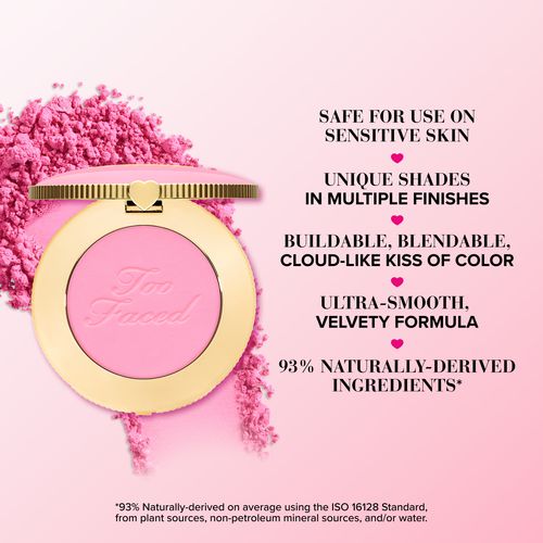 מארז סומק וגלוס של טו פייסד Too Faced Dream A Little Dream: Blush & Lip Gloss Set