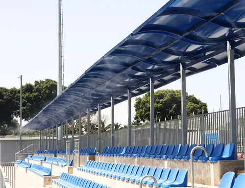 מערכת ערפול בלחץ גבוה באצטדיון רמת גן