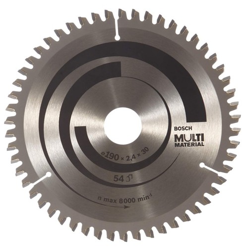 להב מסור עגול רב-חומרי PRO  190MM  קדח 30  54שינים