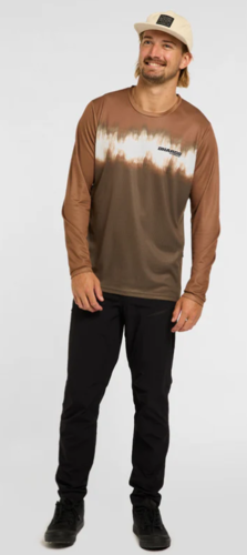חולצת רכיבה דרקו חום - DHARCO GRAVITY LS