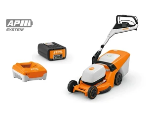 מכסחת דשא נטענת סטיל 36V מקצועית נסיעה עצמית + סוללה AP 300 S, מטען AL 301 + מתנה סוללה נוספת AP 300 S דגם RMA 448.3 PV 