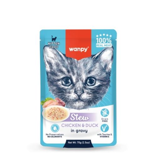 ונפי עוף וברווז לחתול 70 גרםונפי עוף וברווז לחתול 70 גרם