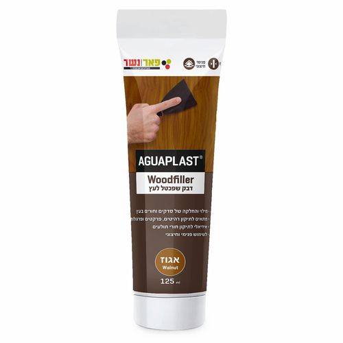 דבק שפכטל לעץ אגוז שפופרת AGUAPLAST