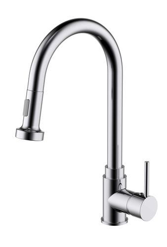 ברז מטבח נשלף ARCO כרום ניקל AQUILA PREMIUM