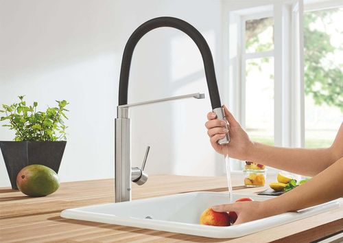 ברז מטבח נשלף CONCETTO כרום ניקל GROHE