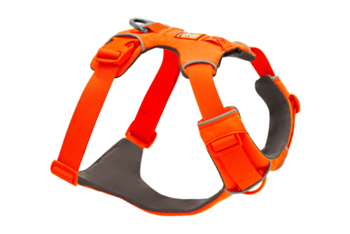 רתמות לכלבים NEW FRONT RANGE HARNESS RUFFWEAR צבע BLAZE ORANGE