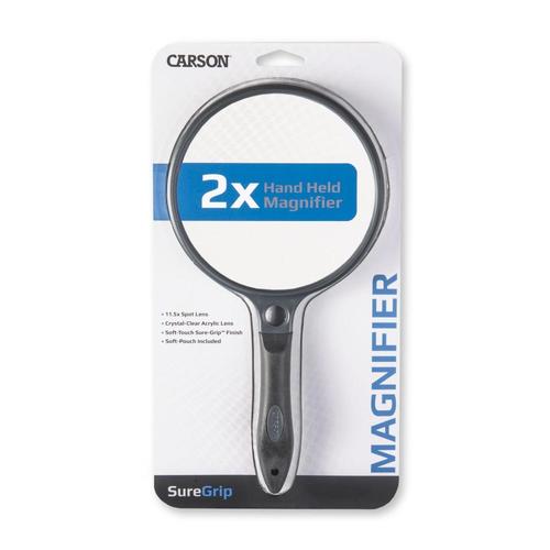 זכוכית מגדלת ארגונומית 11.5X + 2X SG-14 - CARSON