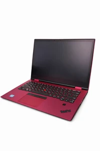 מחשב נייד מחודש 2 ב-1 הופך לטאבלט Lenovo Yoga i7 8G 256GB SSD בצבע בורדו