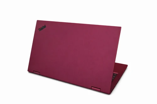 מחשב נייד מחודש 2 ב-1 הופך לטאבלט Lenovo Yoga i7 8G 256GB SSD בצבע בורדו