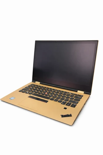 מחשב נייד מחודש 2 ב-1 הופך לטאבלט Lenovo Yoga i7 8G 256GB SSD בצבע זהב