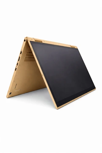 מחשב נייד מחודש 2 ב-1 הופך לטאבלט Lenovo Yoga i7 8G 256GB SSD בצבע זהב