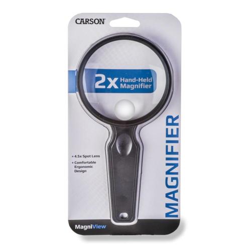 זכוכית מגדלת ארגונומית 4.5X + 2X DS-36 - CARSON