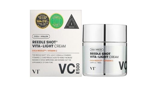 קרם לחות לפנים VT cosmetics  Reedle Shot Reedle Shot Vita-Light Cream 50ml
