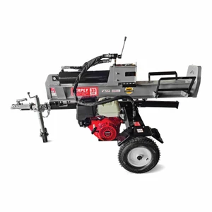 מבקעת עצים מקצועית נגררת 35 טון עם מנוע HONDA GX390 יצרן SERPLY