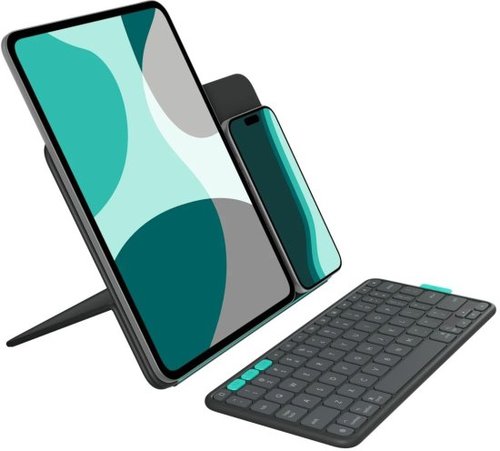  כיסוי מקלדת לאייפד עברית/אנגלית Logitech Flip Folio Apple iPad Pro 11 (M4) / Air 11 (M2 & M3) / Air (5th gen)