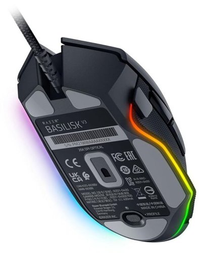 עכבר גיימינג ארגונומי חוטי Razer Basilisk V3