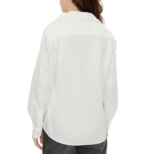 חולצה מכופתרת TOMMY JEANS מידות XS-XL לנשים בגוון לבן