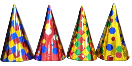 כובע ליצן קטן לפורים 20 ס