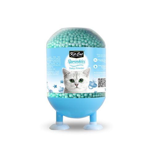 קיט קט ספרינקלס - דאודורנט לחול בניחוח בייבי פאודר - 240 גרםקיט קט ספרינקלס - דאודורנט לחול בניחוח בייבי פאודר - 240 גרם