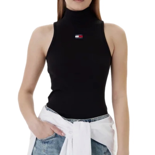 גופיה TOMMY JEANS מידות XS-XL לנשים בגוון שחור