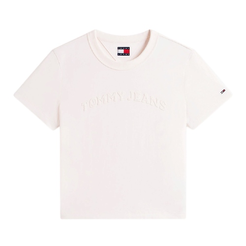 חולצה TOMMY JEANS מידות XS-XL לנשים בגוון ורוד בהיר