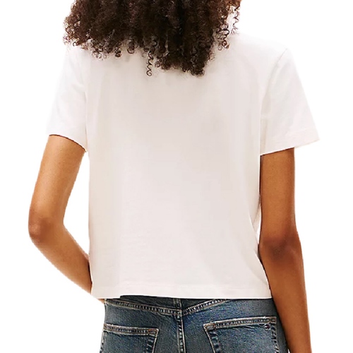 חולצה TOMMY JEANS מידות XS-XL לנשים בגוון ורוד בהיר