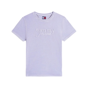 חולצה TOMMY JEANS מידות XS-XL לנשים בגוון לילך