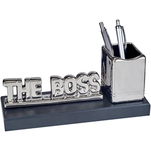 מעמד שולחני "THE BOSS" עם מקום לעטים