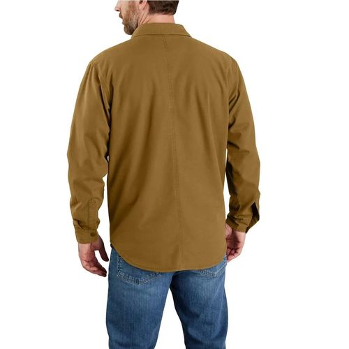 105419 | חולצת ג'קט קנבס Rugged Flex® עם ביטנת פליס - Outline