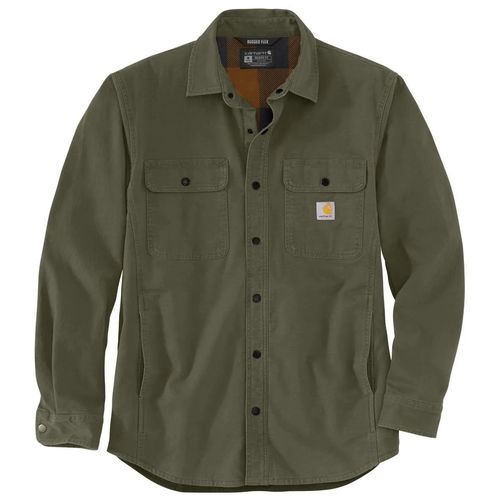 105419 | חולצת ג'קט קנבס Rugged Flex® עם ביטנת פליס - Outline