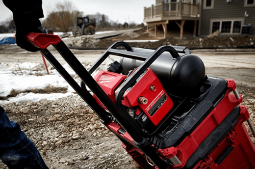 קומפרסור נטען שקט כ 7.5 ליטר מילווקי | M18 FUEL Milwaukee 2840-20 | גוף בלבד | 68dB