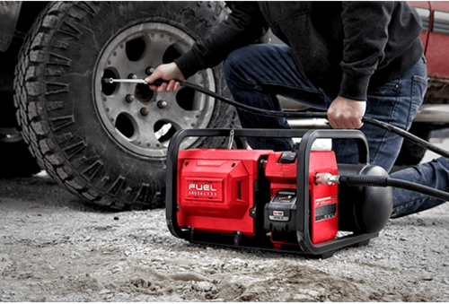 קומפרסור נטען שקט כ 7.5 ליטר מילווקי | M18 FUEL Milwaukee 2840-20 | גוף בלבד | 68dB