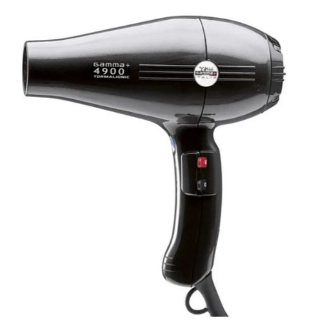 מייבש שיער Gamma Piu 4900 PRO Black – עוצמתי במיוחד 2400W