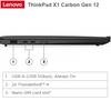 מחשב נייד Lenovo ThinkPad X1 Carbon Gen13 U7-64GB-SSD-1TB