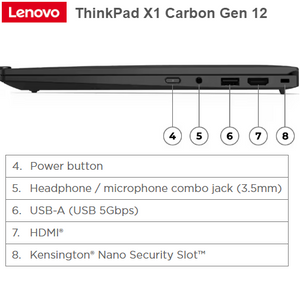 מחשב נייד Lenovo ThinkPad X1 Carbon Gen13 U7-64GB-SSD-1TB