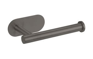 מחזיק נייר טואלט בהדבקה Set & Stick מהודר אפור מטאלי