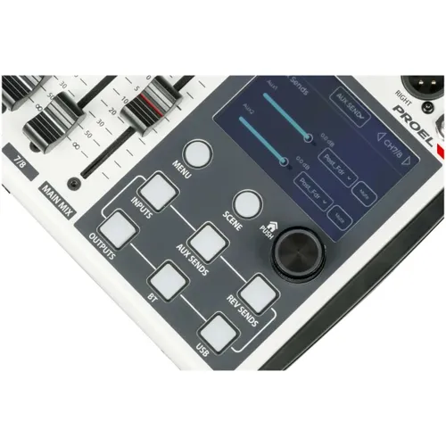 מיקסר 8 ערוצים דיגיטלי Proel | DIGIPAD8