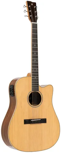 גיטרה אקוסטית מוגברת Stagg | SA45 DCE-AC