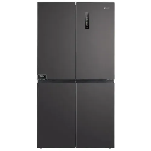מקרר 4 דלתות 601 ליטר דגם MER6600BS אמקור AMCOR  נירוסטה מושחרת