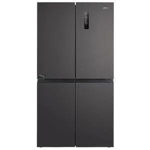 מקרר 4 דלתות 601 ליטר דגם MER6600BS אמקור AMCOR  נירוסטה מושחרת