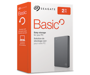 דיסק קשיח חיצוני נייד Seagate Basic Portable Drive 2TB