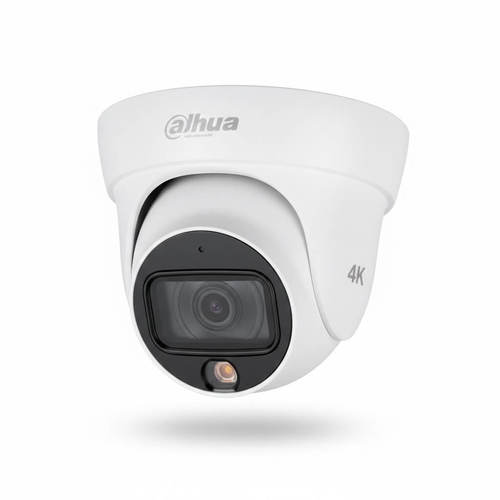 מצלמת אבטחה Dahua IP כיפה 2MP Full-Color עם מיקרופון – דגם IPCHDW1239TA