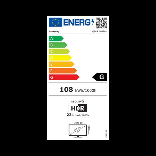 טלוויזיה חכמה 65″ ‎The Frame QLED 4K QE65LS03FAUXIL