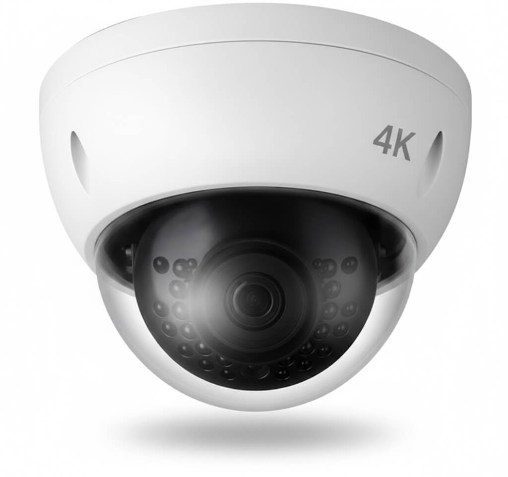 מצלמת אבטחה Dahua Dome 4MP ממוגנת ונדליזם – דגם IPCHDBW1431E