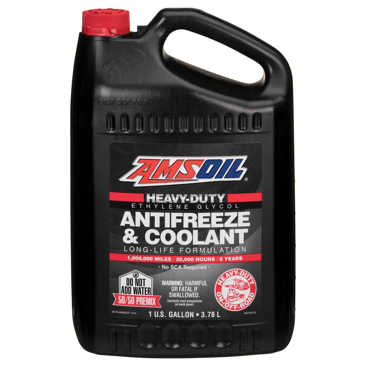 ‏נוזל קירור אדום Amsoil Heavy Duty | ‏3.78 ליטר