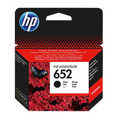 ראש דיו שחור HP 652