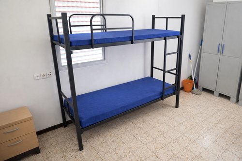 מיטת קומותיים מברזל 190×70 חזקה במיוחד
