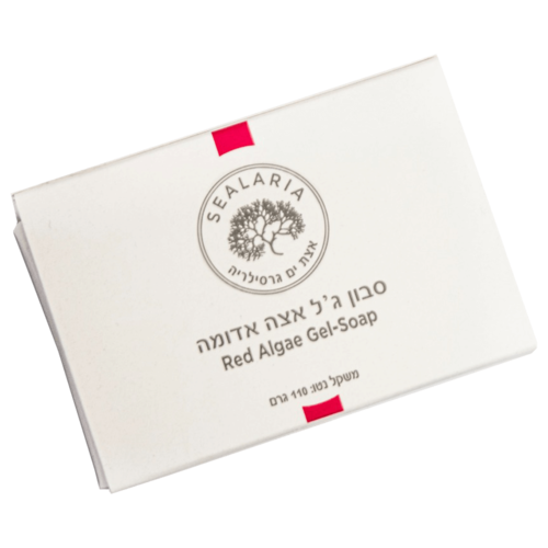 סבון ג'ל אצת ים אדומה סילריה 110 גרם - Sealaria Red Algea Gel-Soap
