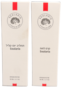 מארז תחליב יום קליל וקרם לחות מאצת ים אדומה סילריה - Sealaria  Moisturizing Cream And  Light Day Lotion Kit